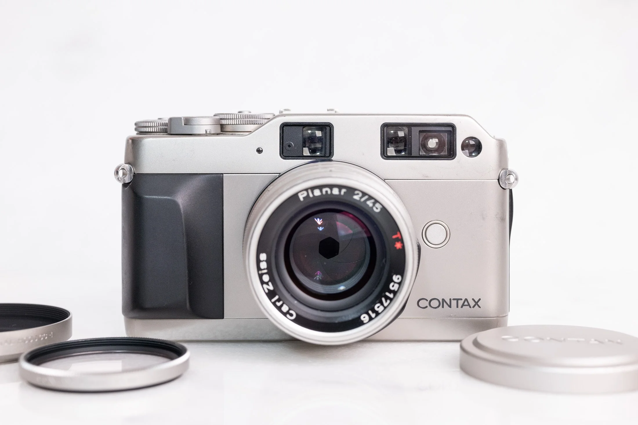 ジャンク Carl zeiss Planar 2/35 T＊ カメラ レンズ 趣味 コレクション Y3800974 CONTAX G1 コンタックス Carl Zeiss Planar 2⁄35 46mm レンジ