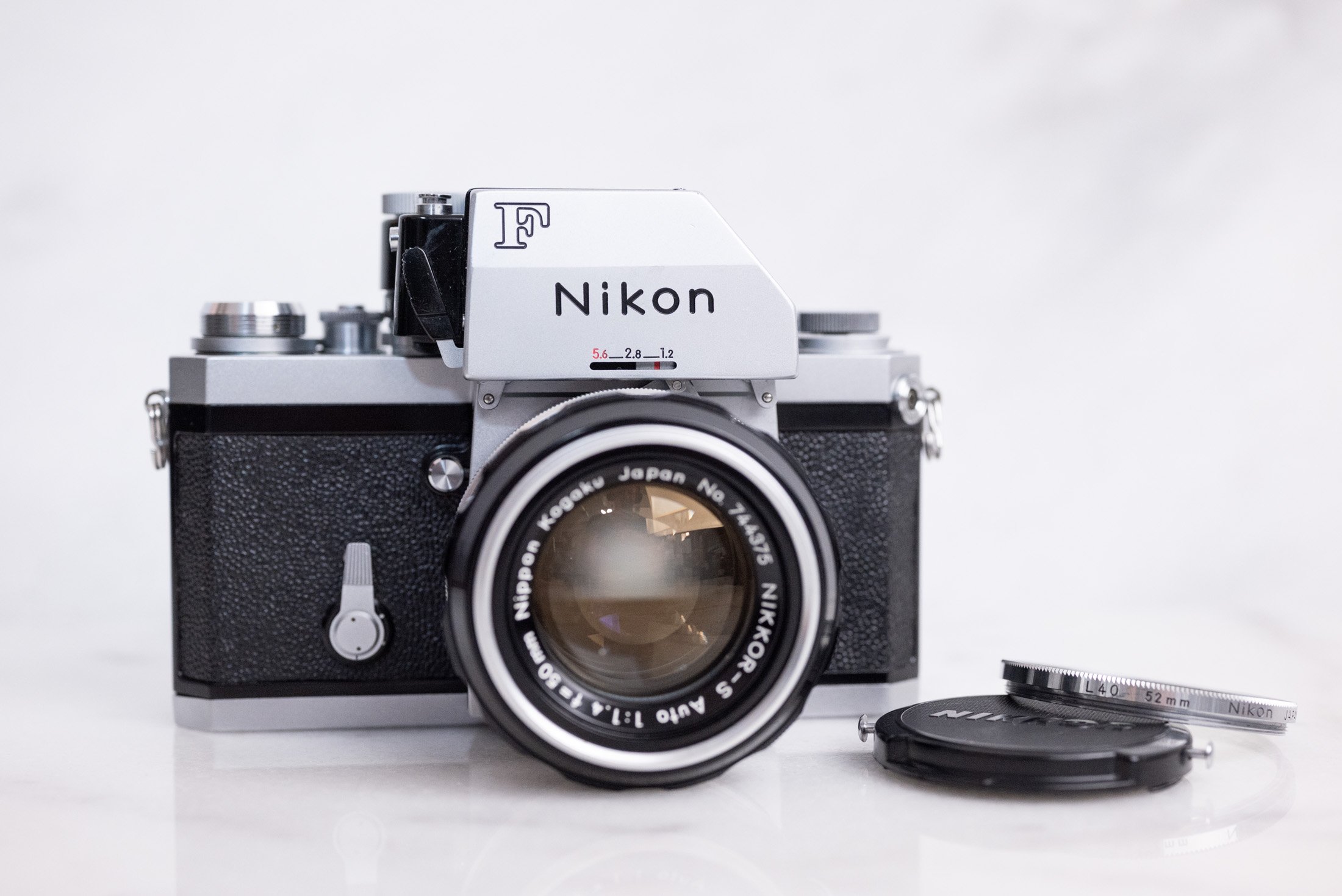 Nikon F 35mm Film SLR Camera with Photomic Finder and Nikon