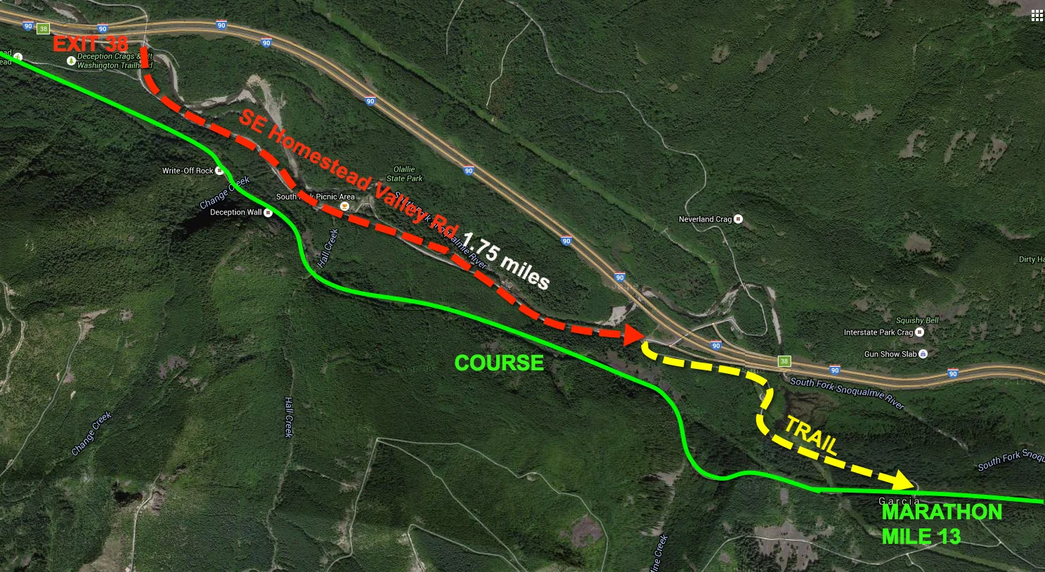 SPECTATOR INFO Jack & Jill's Downhill Marathon & Half Washington