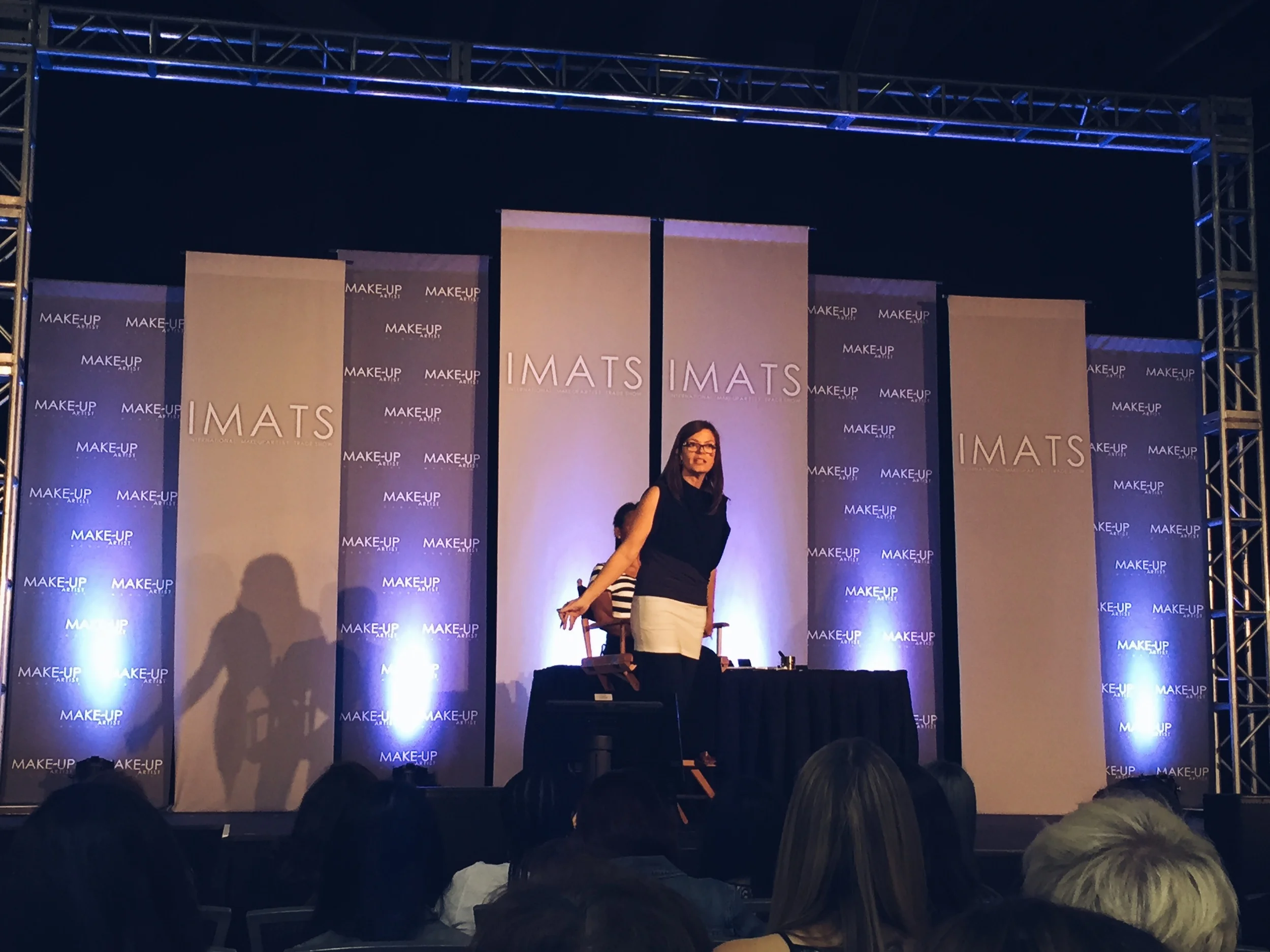 Sian at the IMATS mainstage