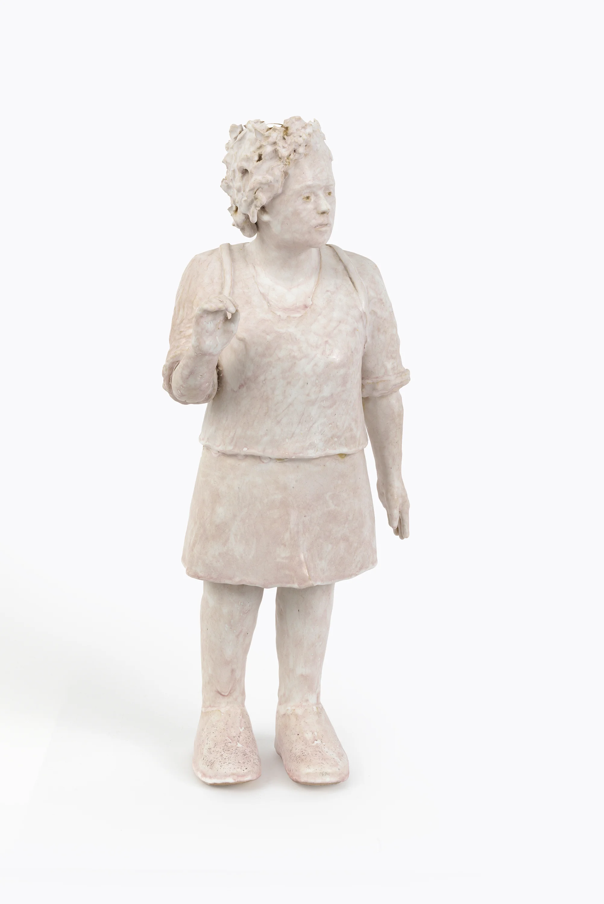 Cold Song She I, Ceramics, 26" H x 11"W x 9.5"D