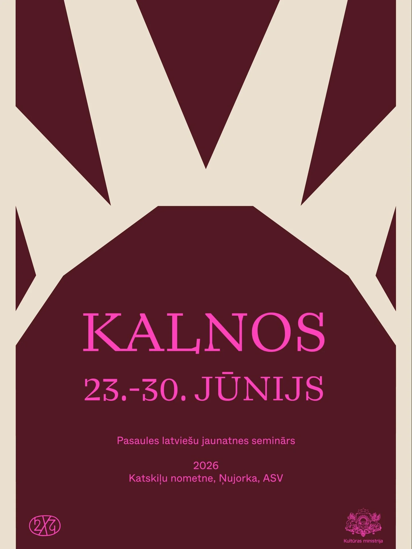 @2x2pasaule aicina visiem pieteikties uz 2x2 semināru kalnos Ņujorkā! ⛰️
Lasiet vairāk par &scaron;o semināru: https://2x2pasaule.lv/seminari/2x2-kalnos

Svarīgākā informācīja īsumā:
🌟 18-30 gads veciem jaunie&scaron;iem no visas pasaules
🗒️ No 202