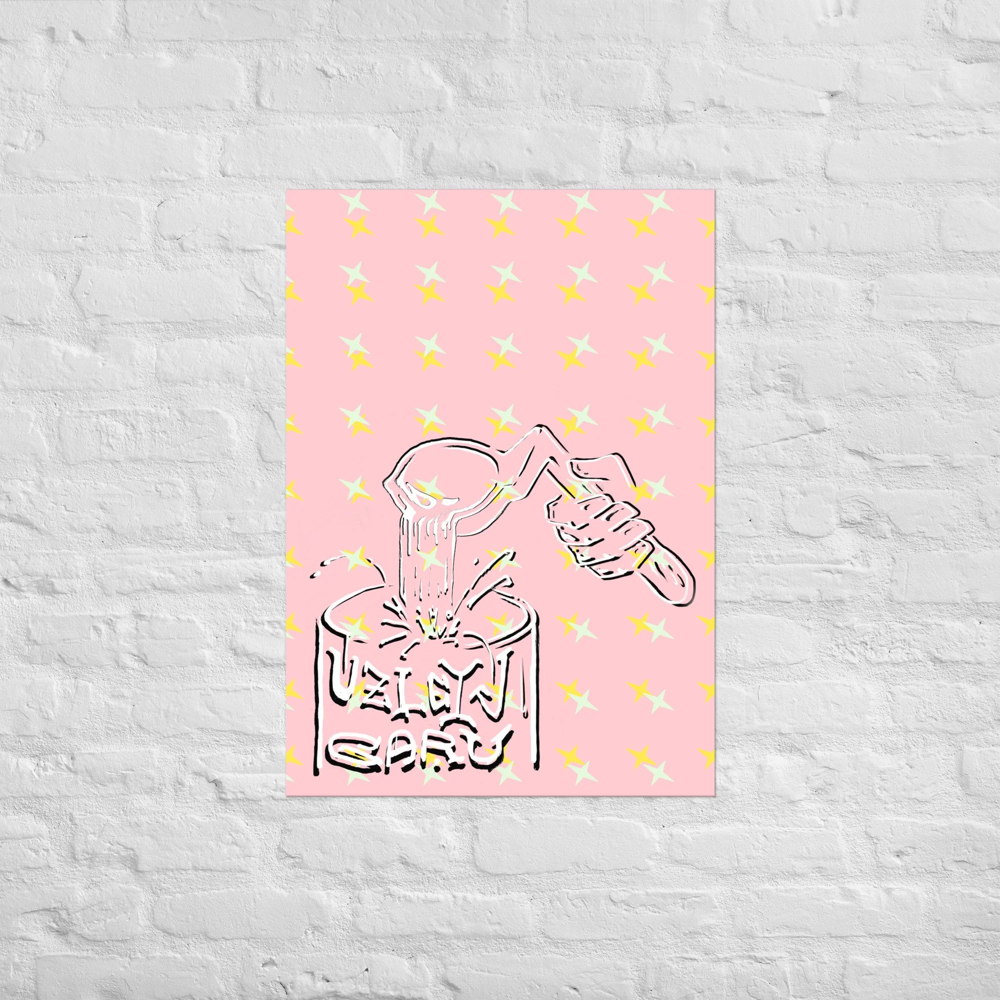 Uzleij Garu Plakāts | Anna Pūre