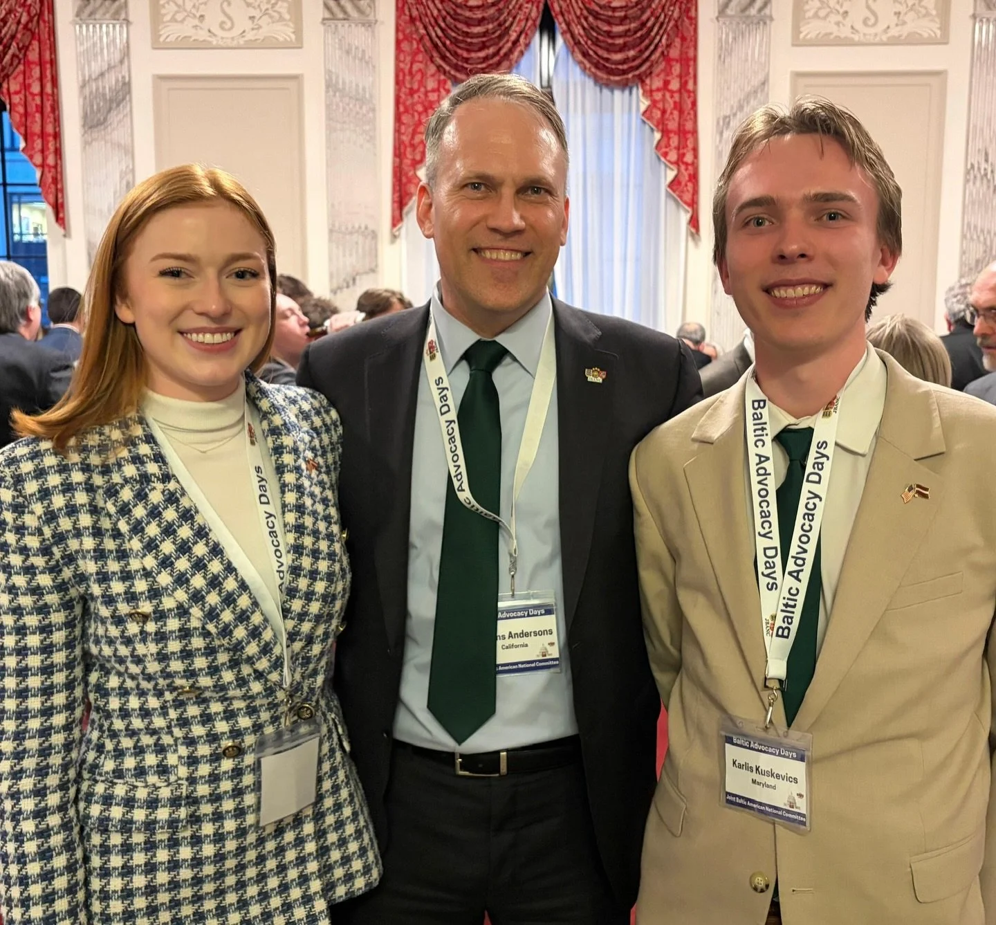 Martā mūsu ALJA biedri piedalījās Baltic Advocacy Days (BAD). Joint Baltic American National Committee (JBANC) @jbancbaltics , organizē &scaron;o pasākumu katru gadu lai stiprināt Baltijas valstu saistības ar ASV 🇱🇻🇱🇹🇪🇪🇺🇸

Mūsu dalībnieki:
Zī