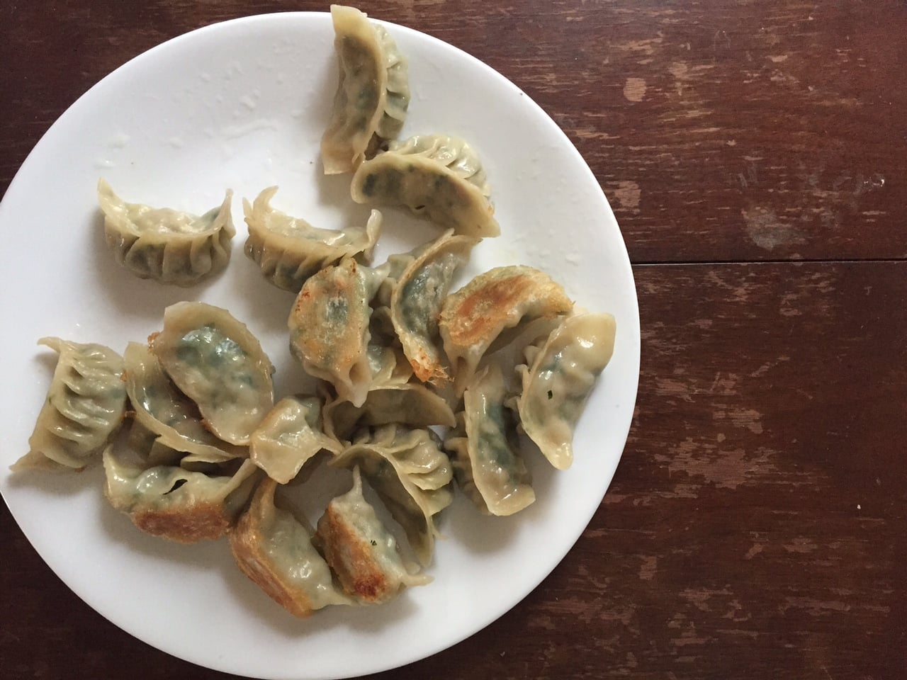 Crispy pot stickers