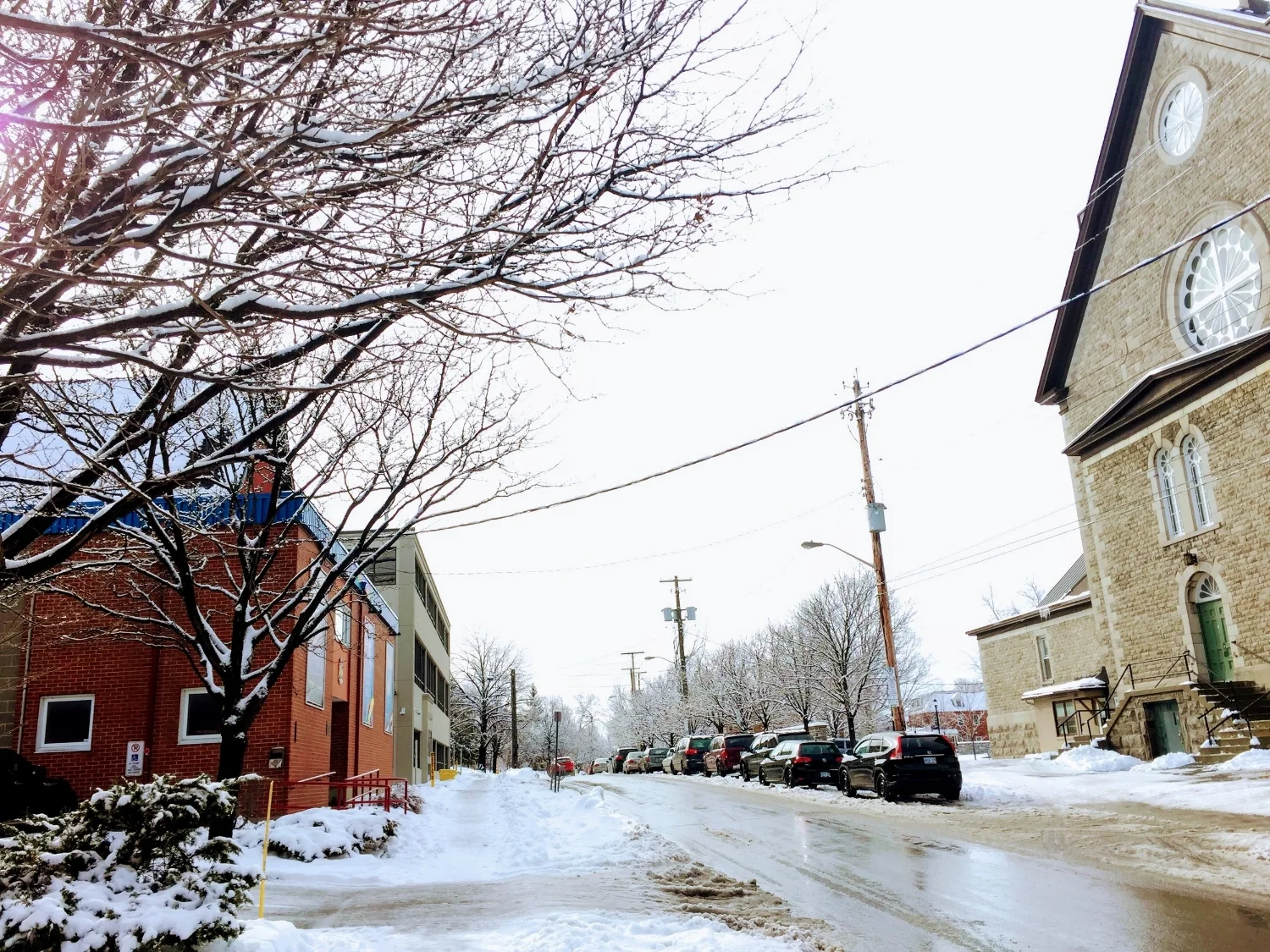 This is late March. So much snow. Typical Ottawa.