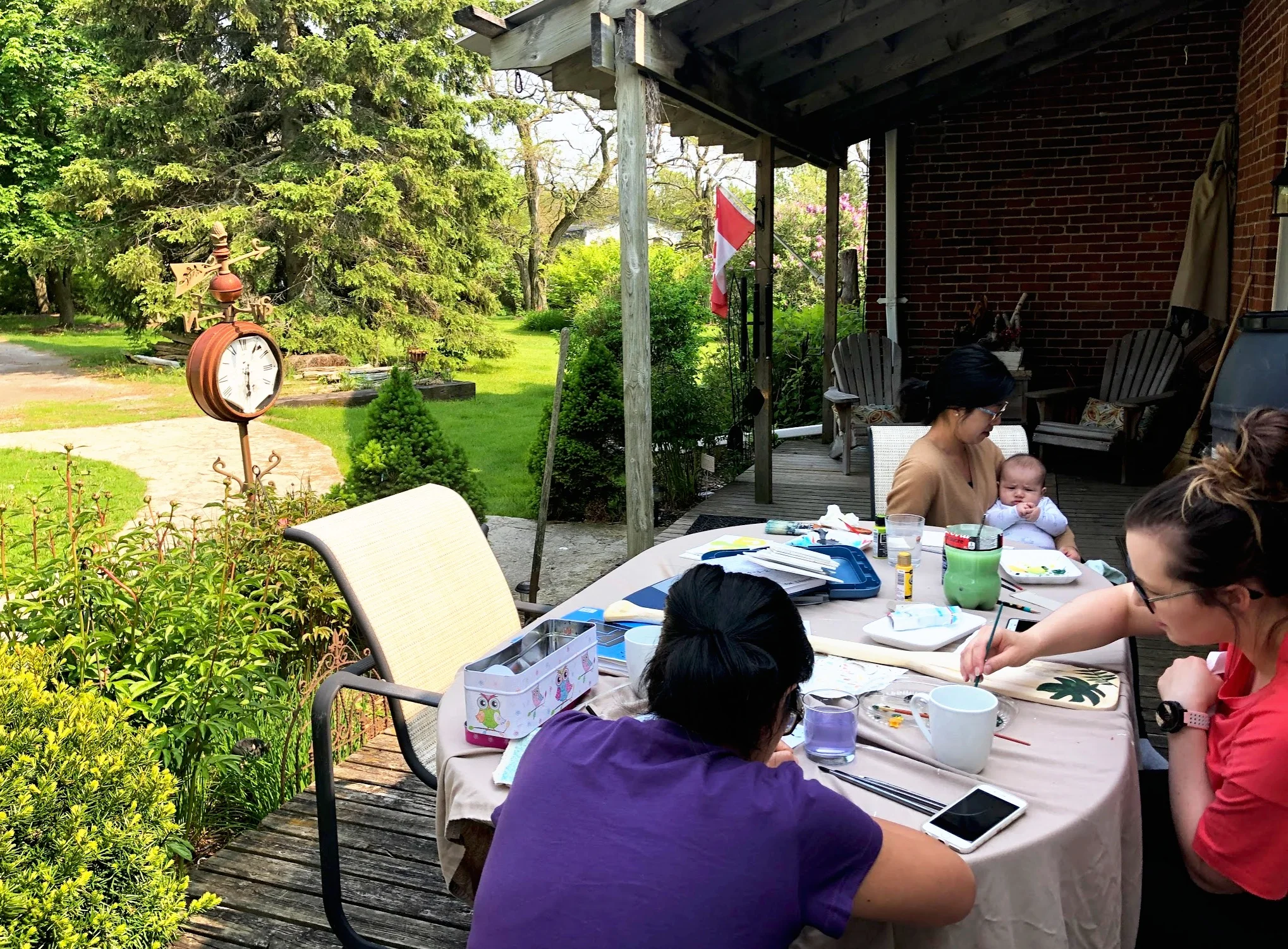 Babies invited if you book a private retreat! June 2019.