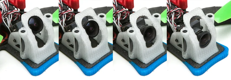 It worked! The lens rides on the notches all the way through, 5, 20, 35, and 50 degrees.