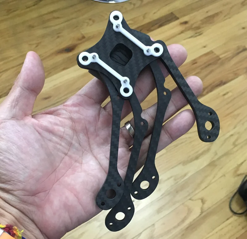 The funny thing is it's rock solid on the outer screws, and a bag of bones on the inner screws. Or maybe it's a folding frame.