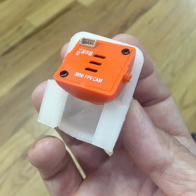 I printed a beautiful nylon nosecone, only to find the fpv cam won't go in.