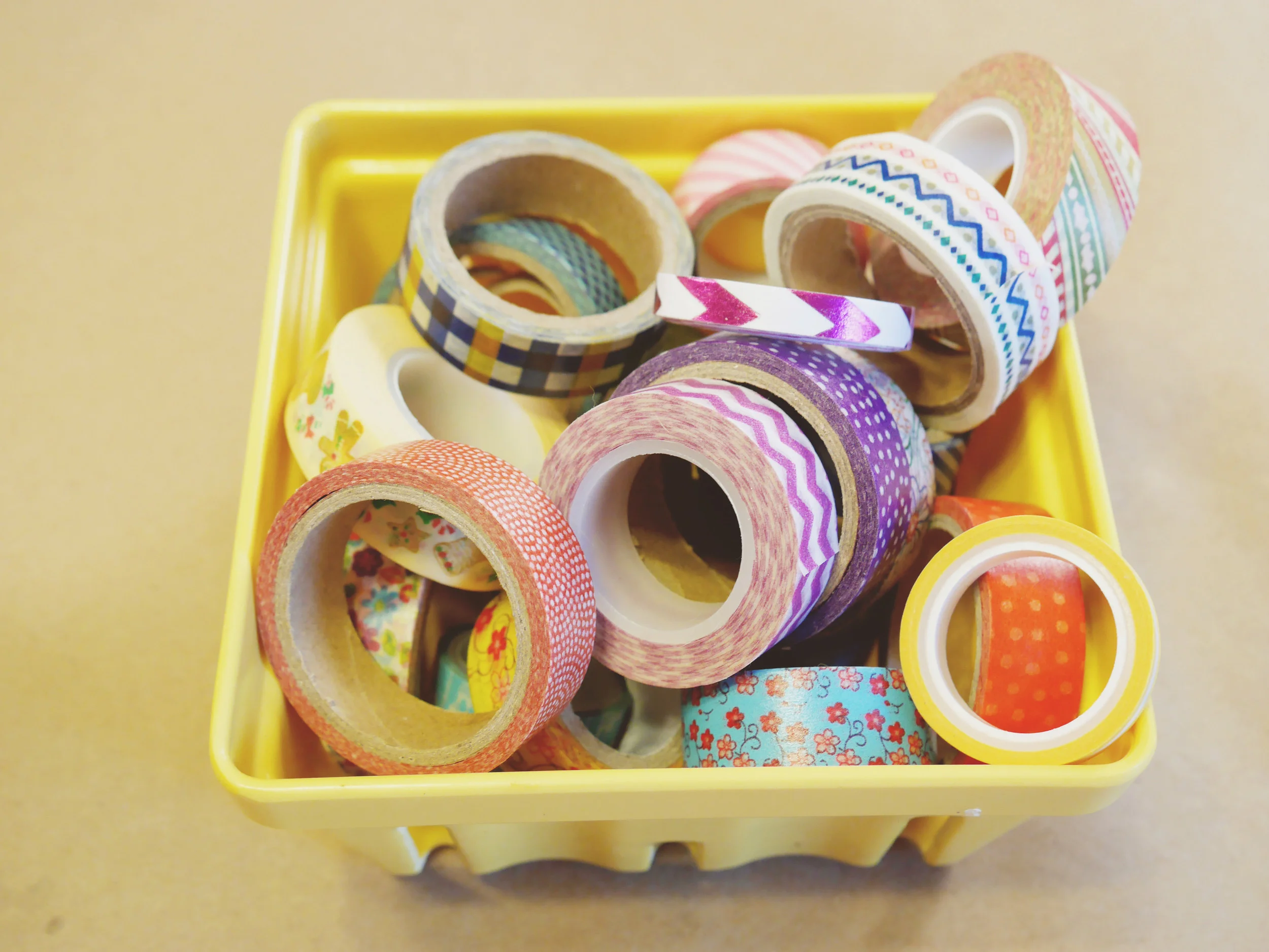 My favorite! Washi tape.