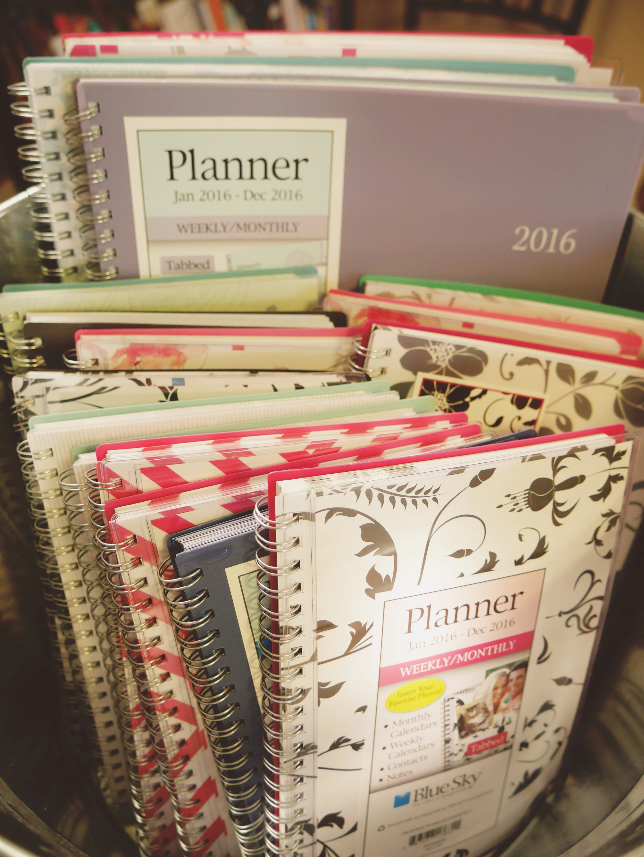 Choose your planner.