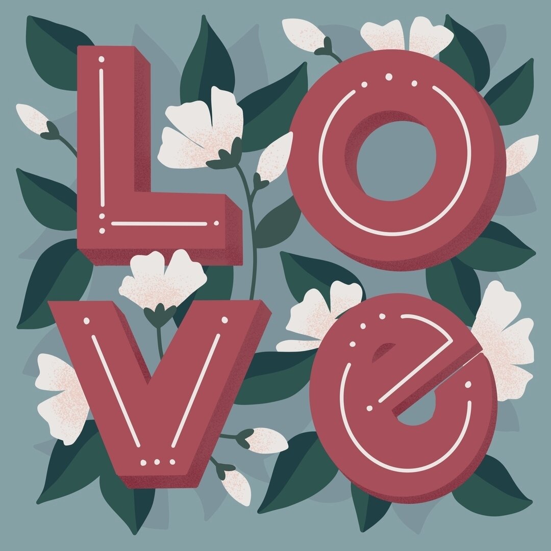 Happy Valentine's Day and the day before my birthday! 

#love #valentinesday #illustration #licensing #lettering