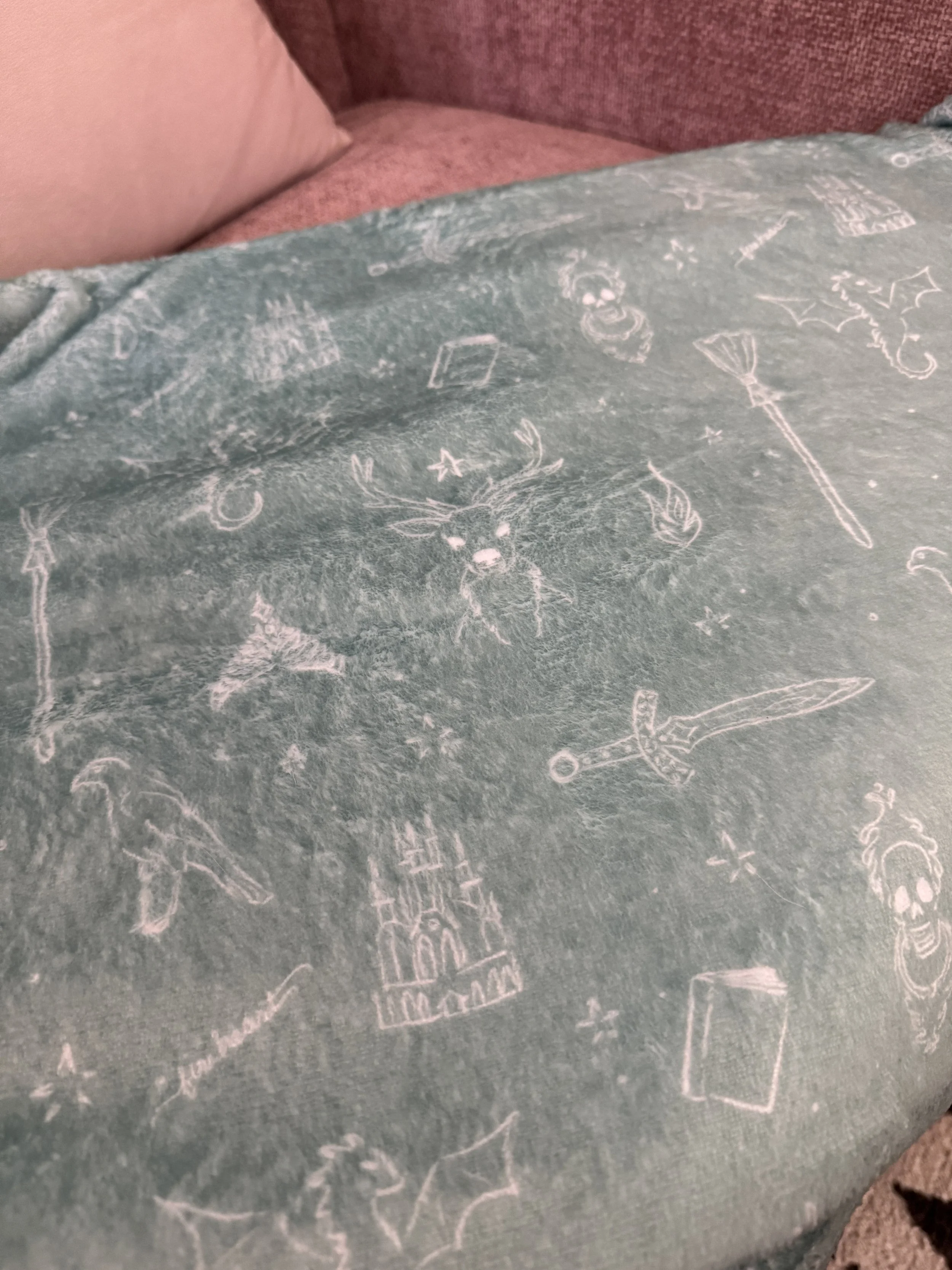 Throne of Glass Inspired Throw Blanket