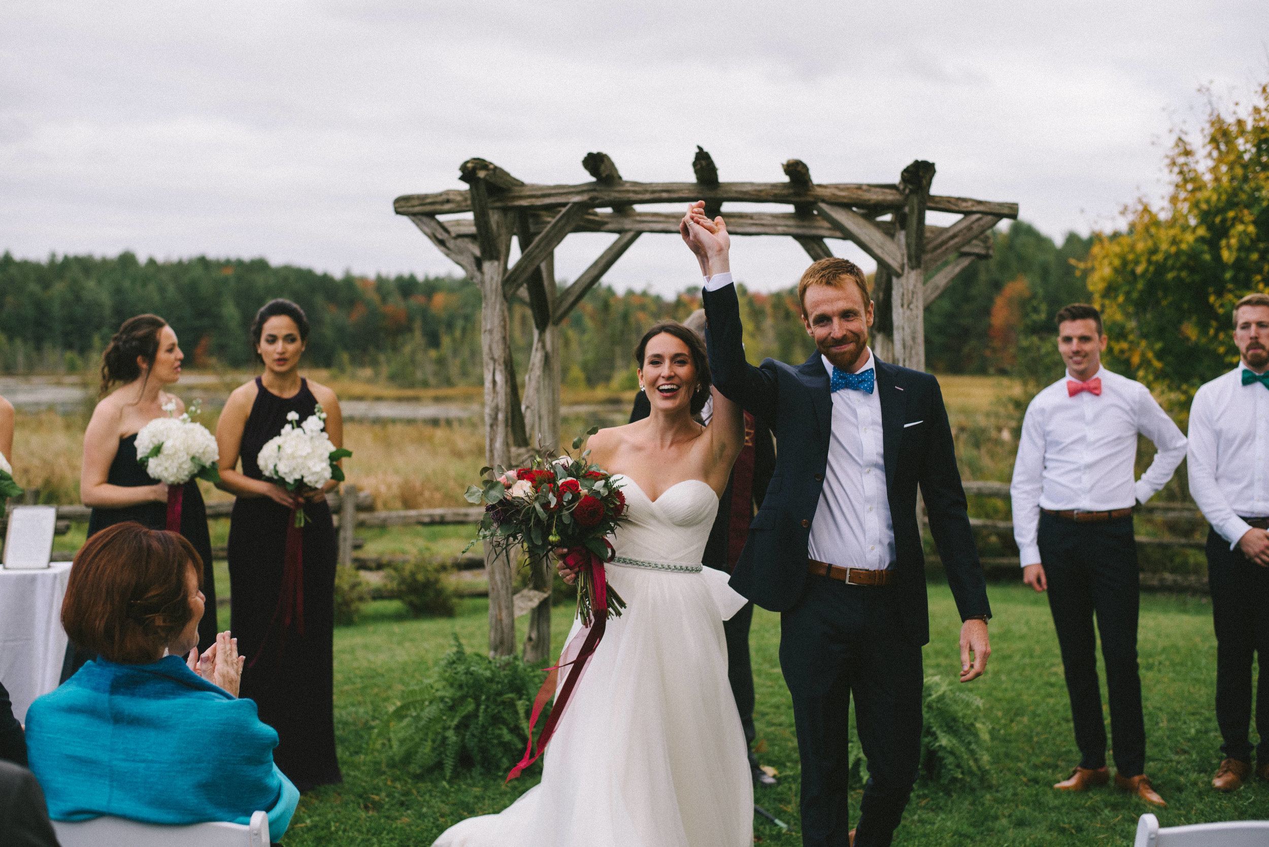 Brooklands Farm Wedding, Muskoka Ontario