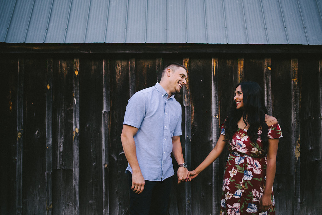 Cabin On The 9 Orangeville Engagement Photographer