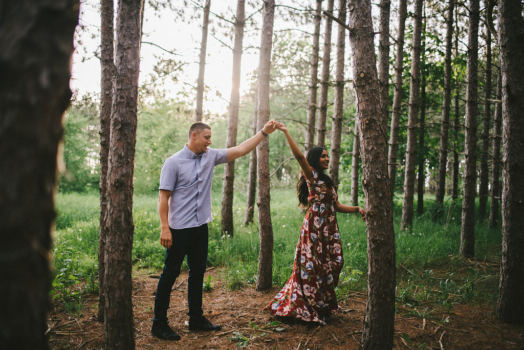 Cabin On The 9 Orangeville Engagement Photographer