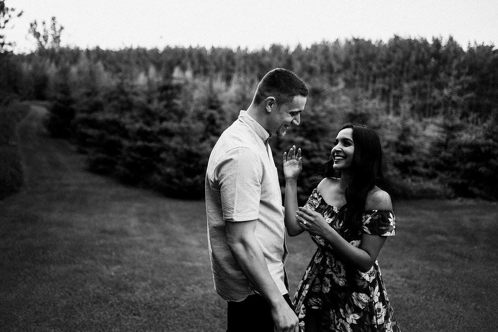 Cabin On The 9 Orangeville Engagement Photographer