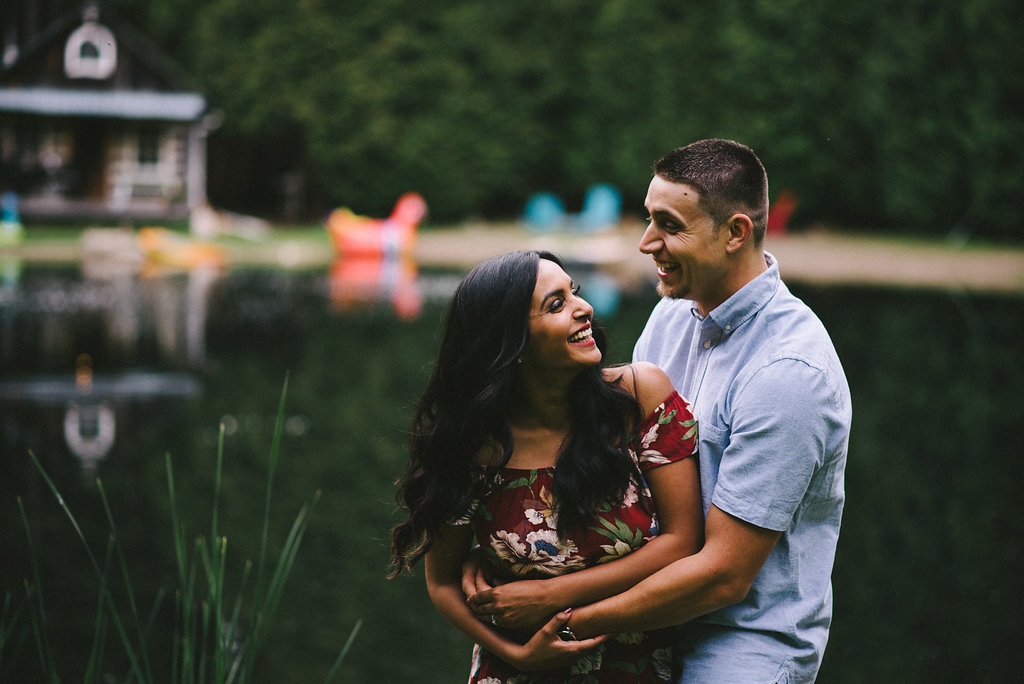 Cabin On The 9 Orangeville Engagement Photographer