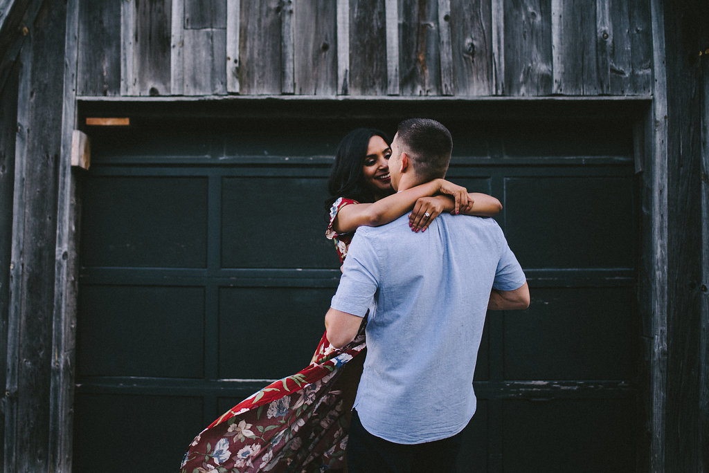 Cabin On The 9 Orangeville Engagement Photographer