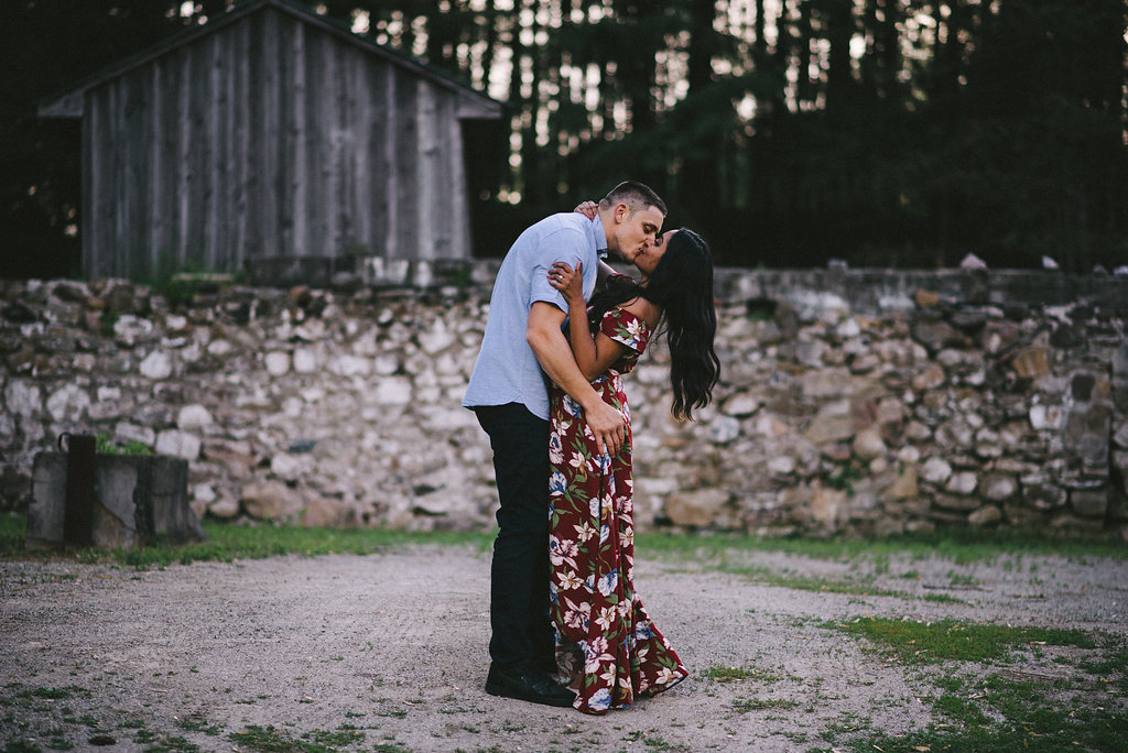 Cabin On The 9 Orangeville Engagement Photographer