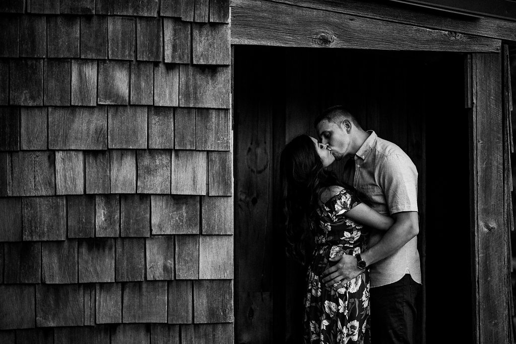 Cabin On The 9 Orangeville Engagement Photographer