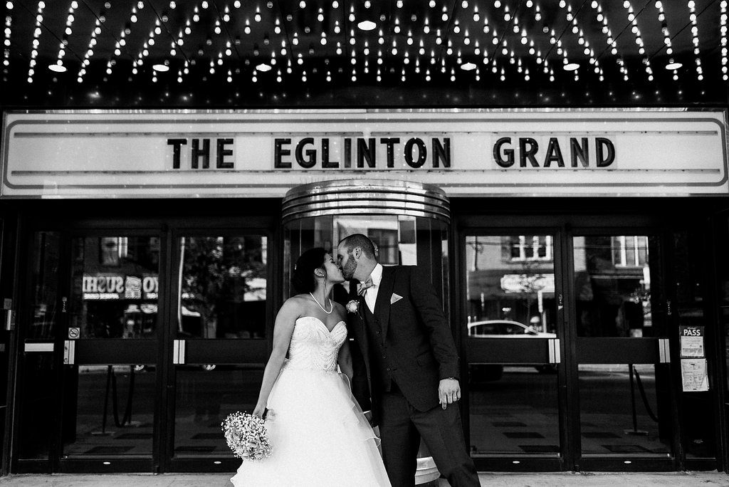 Eglington Theatre Toronto Wedding Photographer