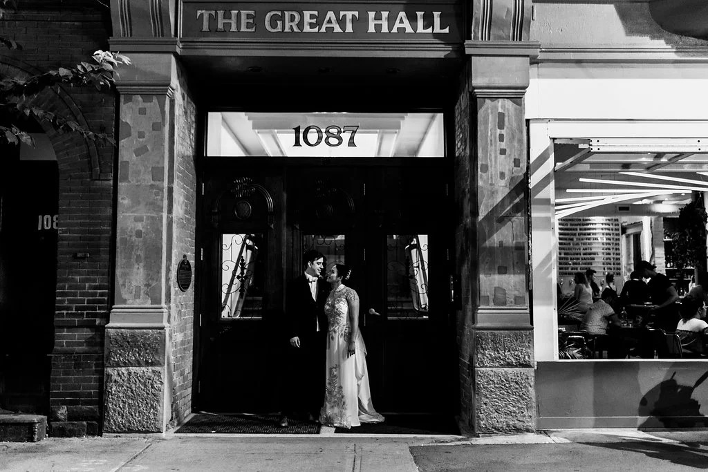 The Great Hall Urban Toronto Wedding Photographer