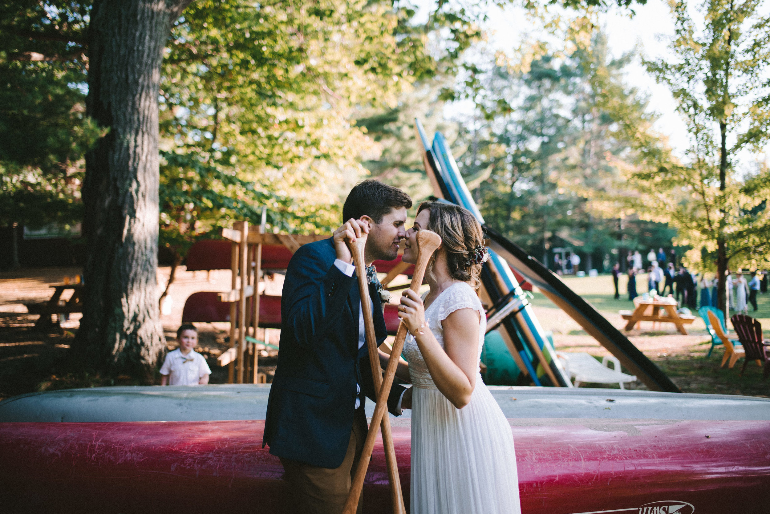 Camp Tapawingo Parry Sound Wedding Photographer