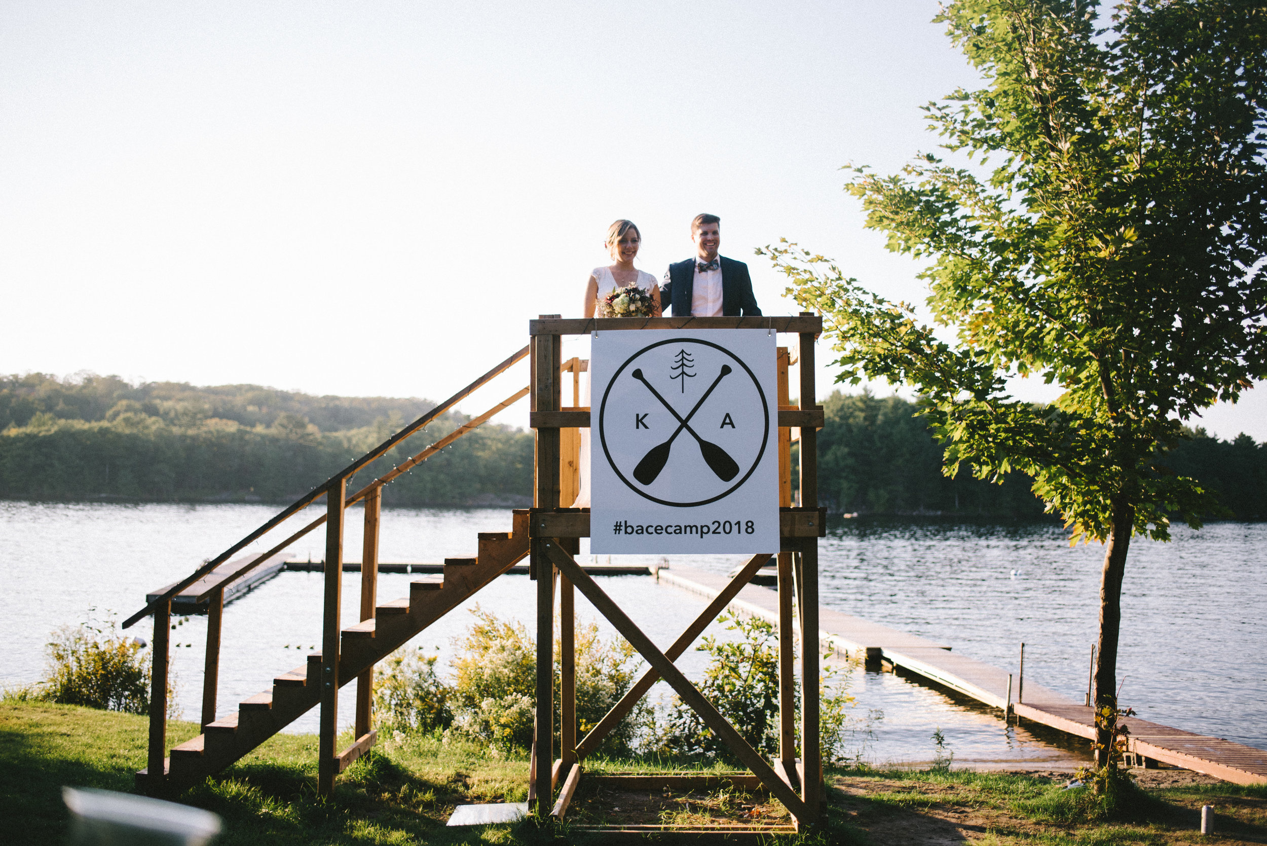 Camp Tapawingo Parry Sound Wedding Photographer