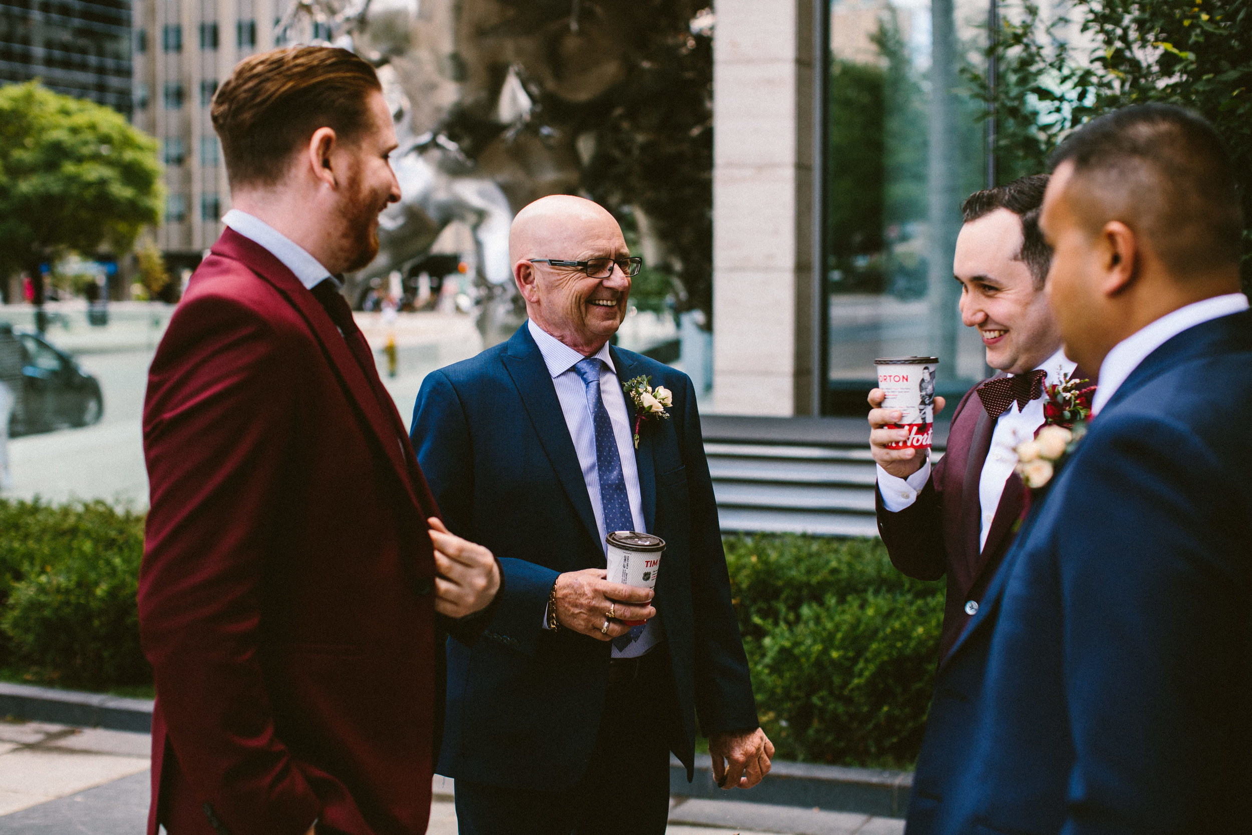 City Hall Downtown Toronto Wedding Photographer