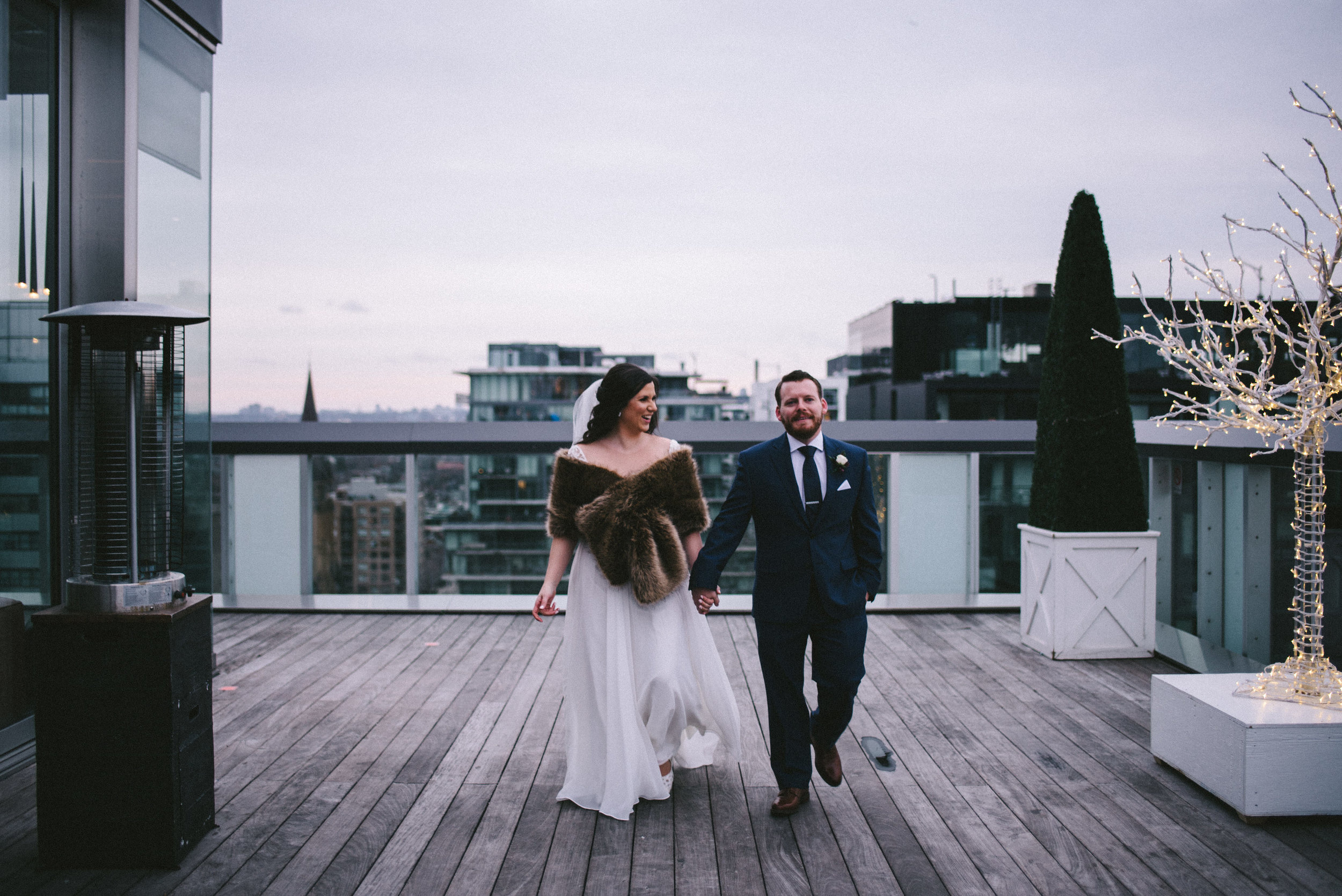 Urban Downtown Toronto Wedding, The Burroughes Building