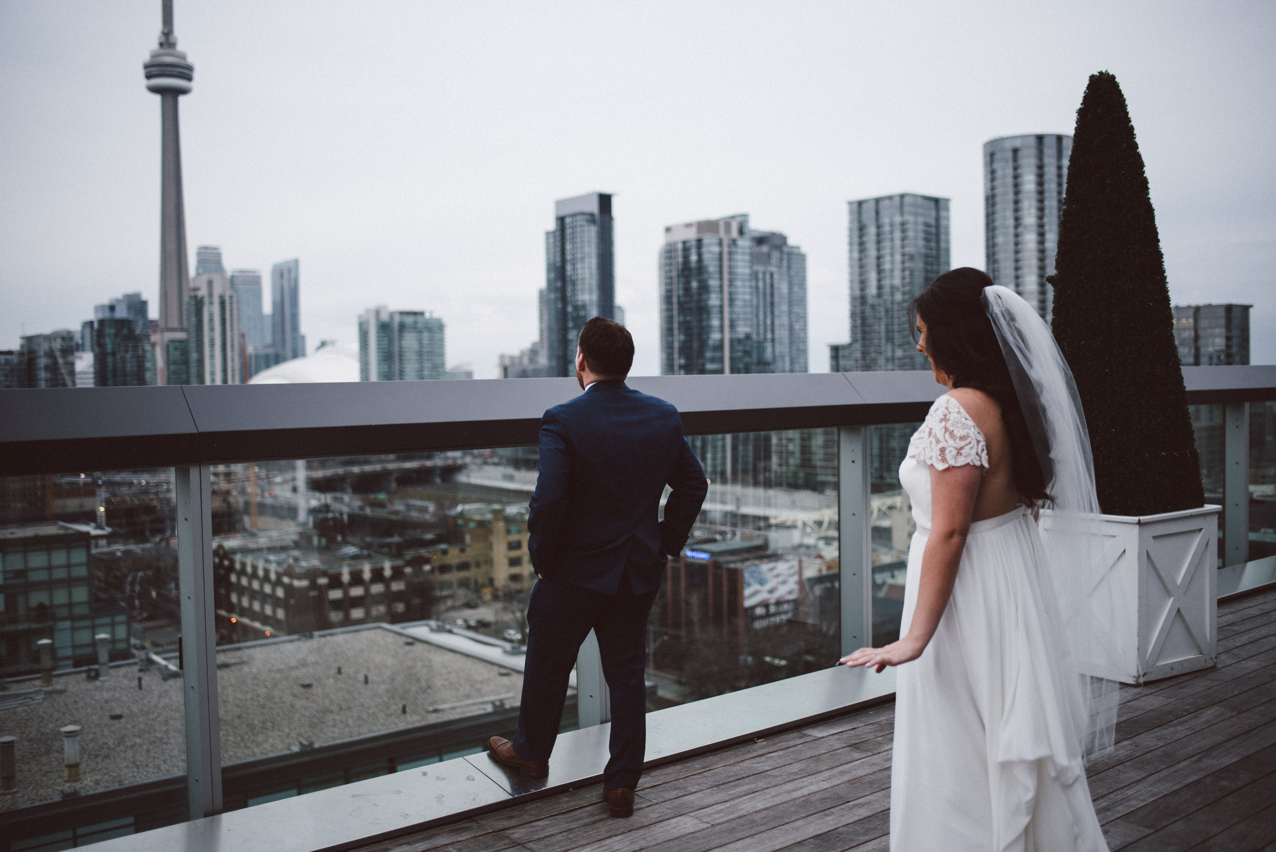 Urban Downtown Toronto Wedding, The Burroughes Building