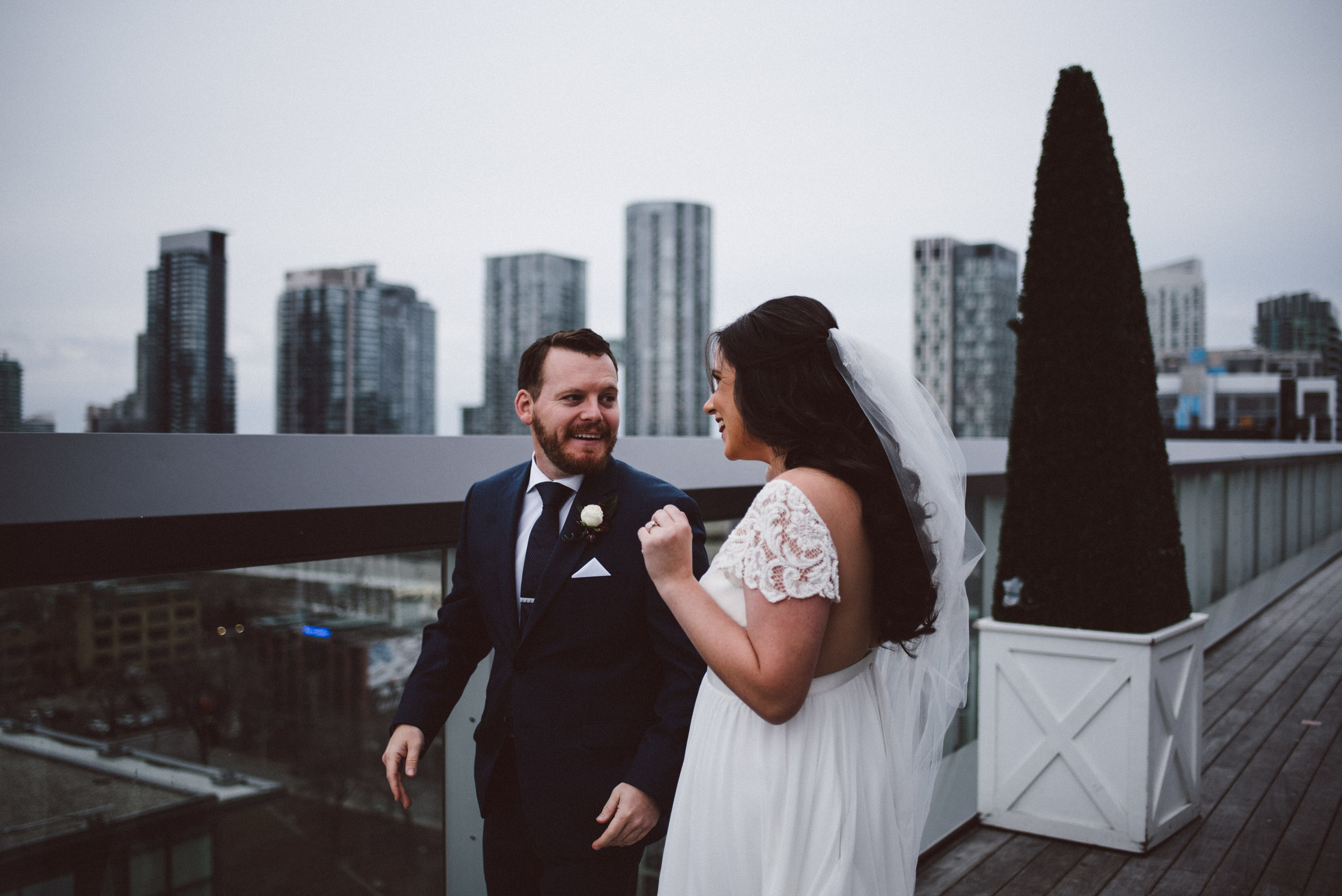 Urban Downtown Toronto Wedding, The Burroughes Building