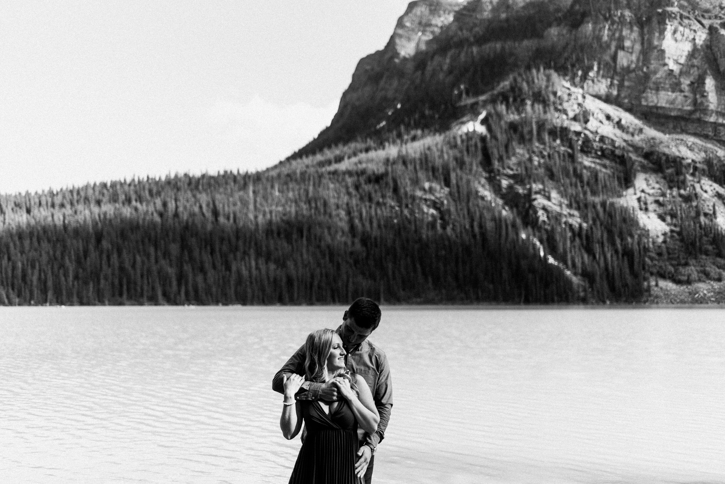 Banff Lake Louise Engagement Photographer