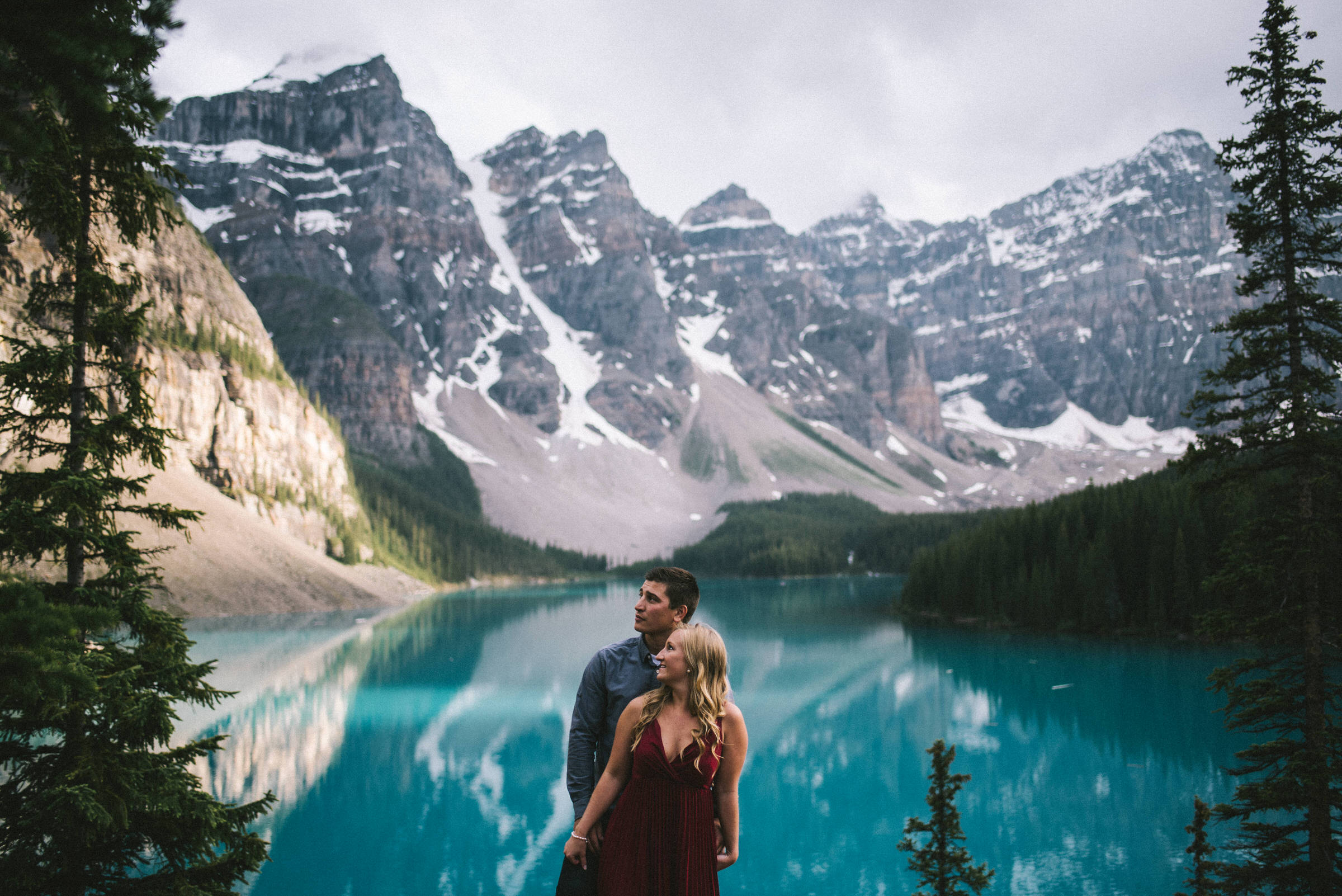 Banff Lake Louise Engagement Photographer