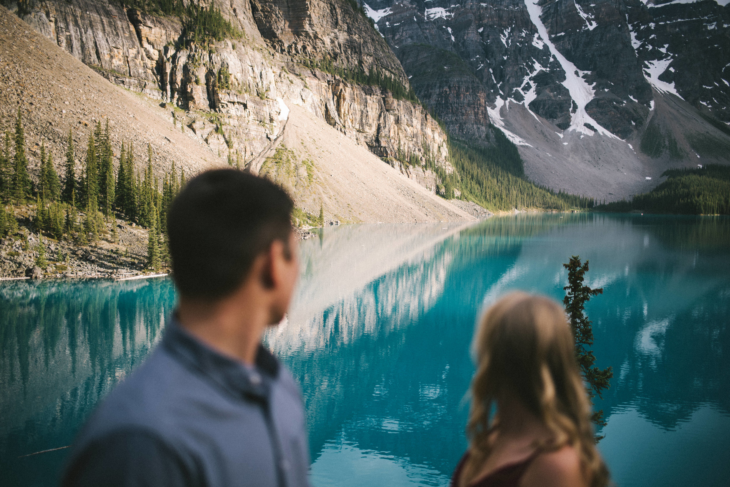 Banff Lake Louise Engagement Photographer