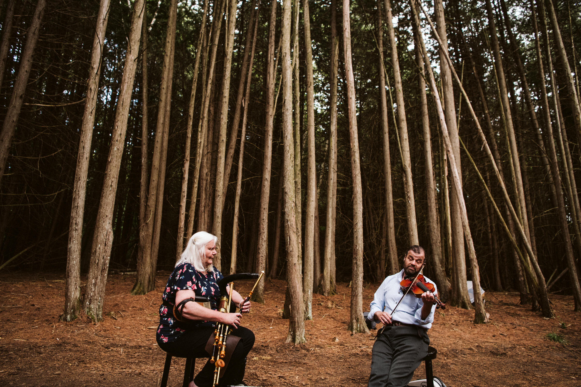 Whispering Springs Wilderness Retreat Intimate forest wedding