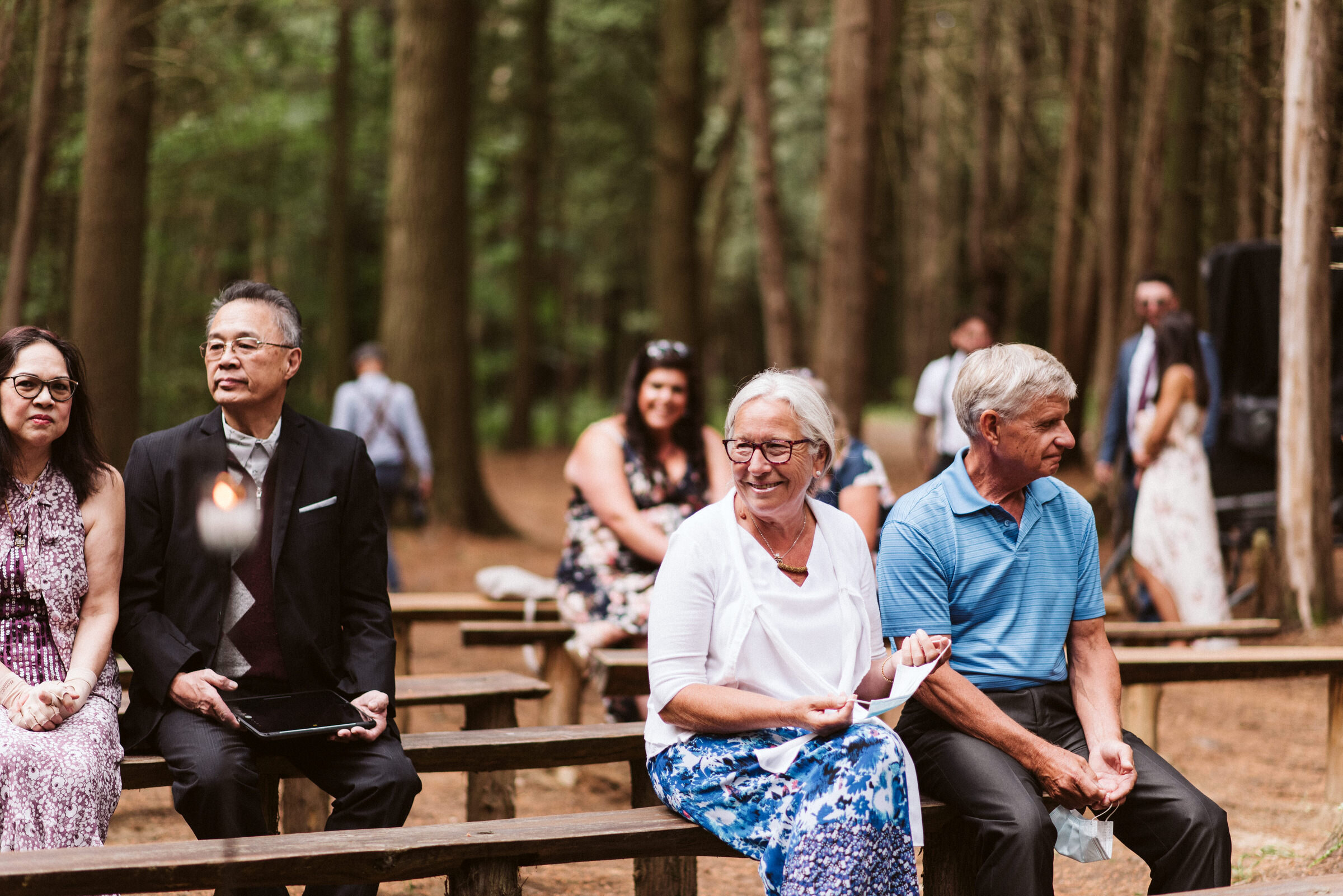 Whispering Springs Wilderness Retreat Intimate forest wedding