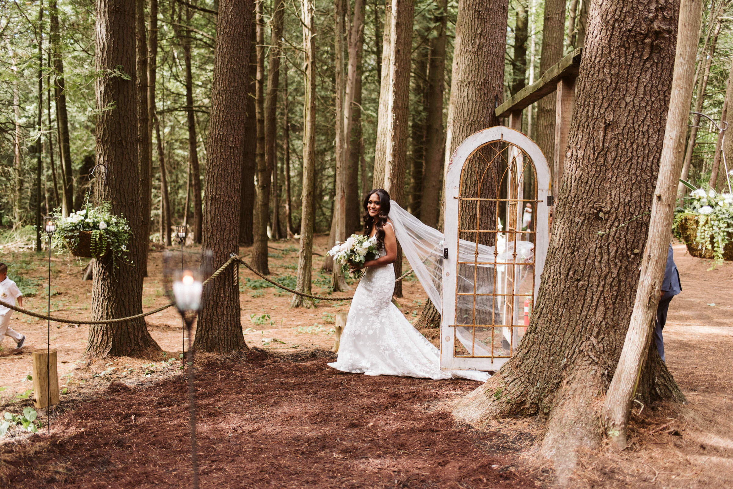 Whispering Springs Wilderness Retreat Intimate forest wedding