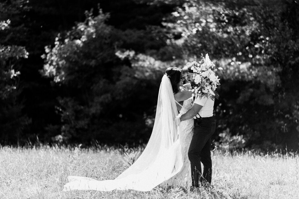 Whispering Springs Wilderness Retreat Intimate forest wedding