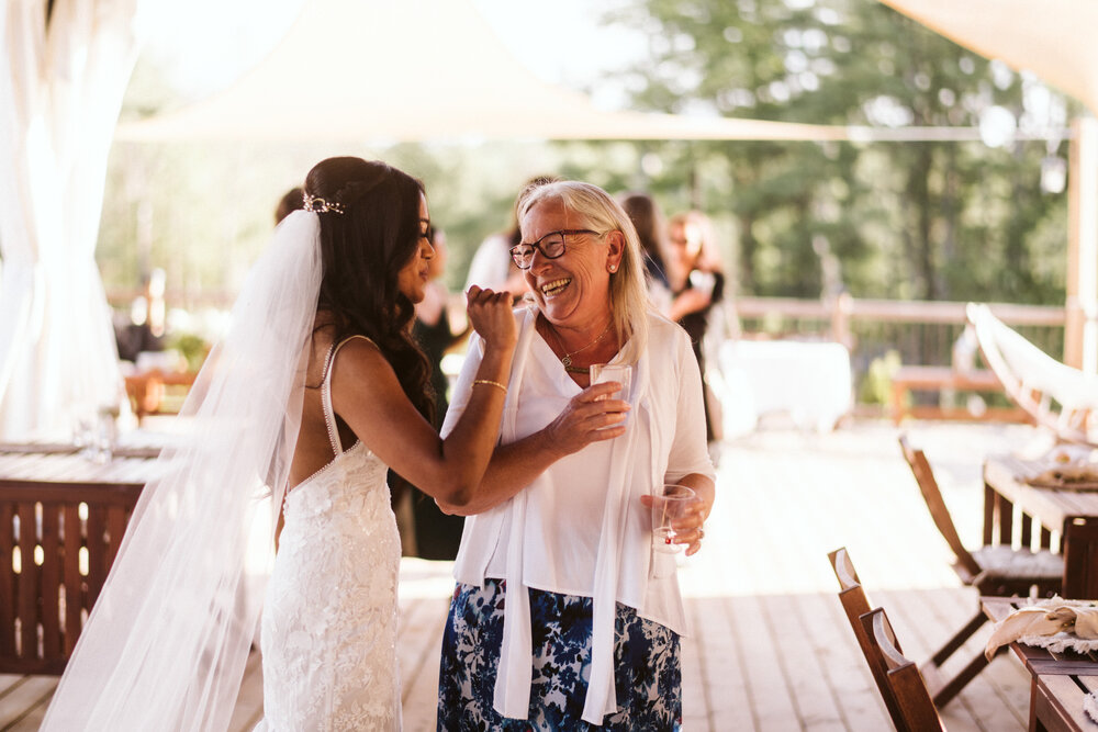 Whispering Springs Wilderness Retreat Intimate forest wedding