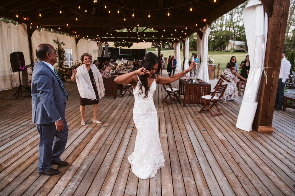 Whispering Springs Wilderness Retreat Intimate forest wedding