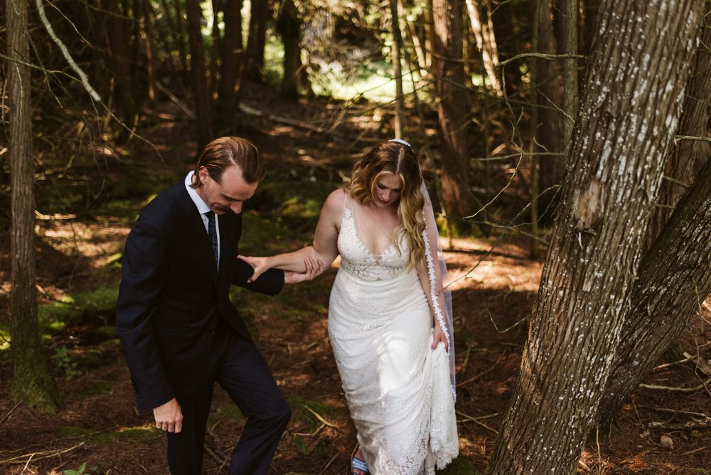 Whispering Springs Romantic Outdoor Wedding