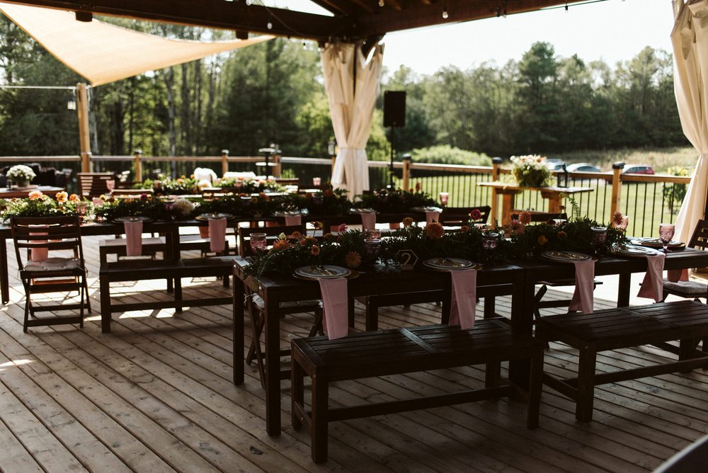 Whispering Springs Romantic Outdoor Wedding