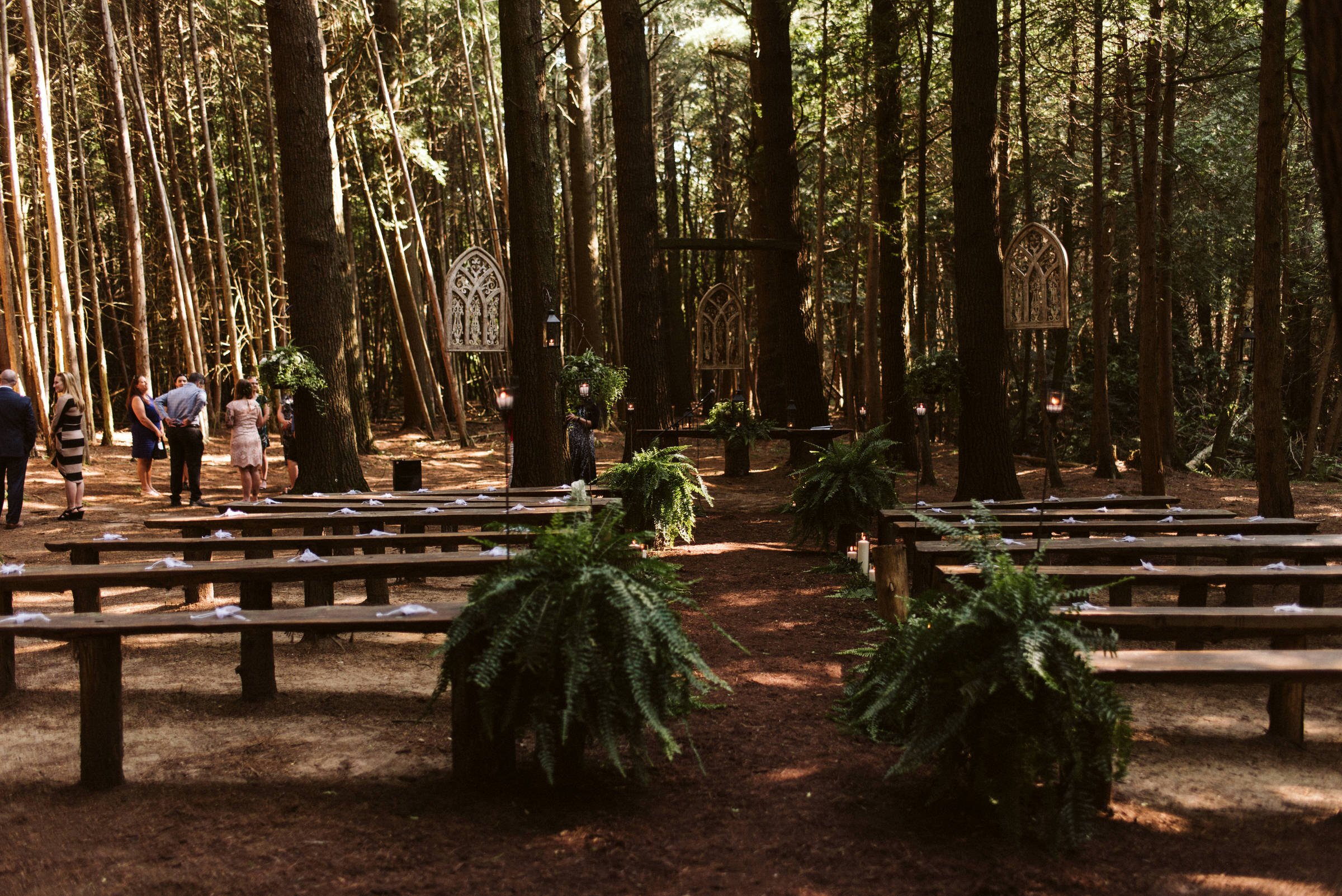 Whispering Springs Romantic Outdoor Wedding