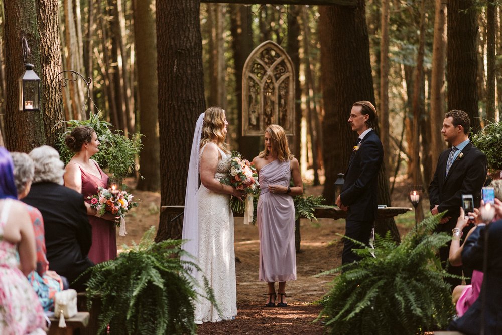 Whispering Springs Romantic Outdoor Wedding