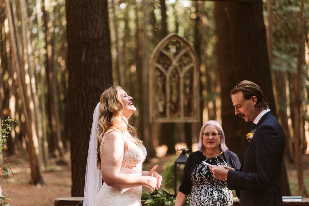 Whispering Springs Romantic Outdoor Wedding