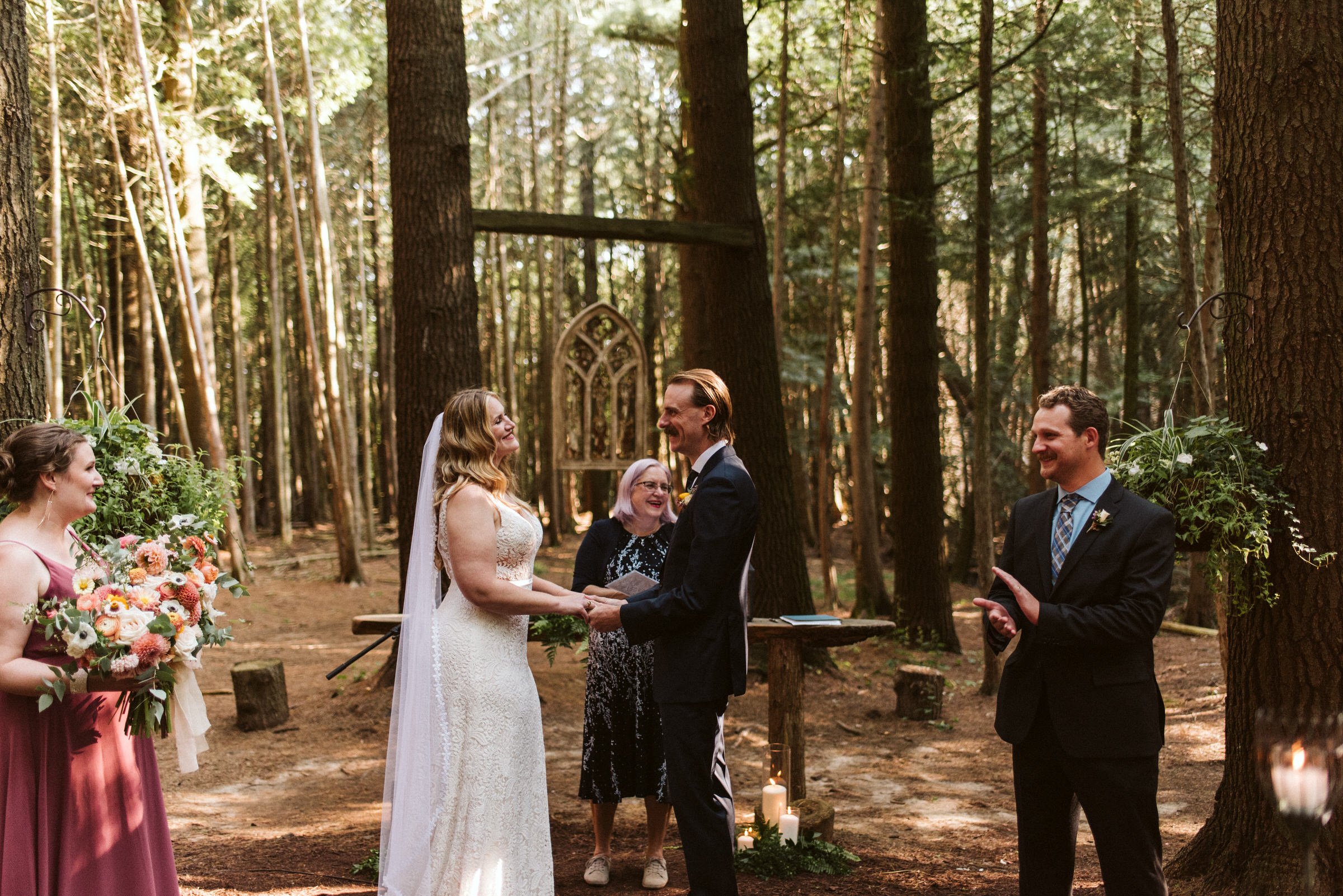 Whispering Springs Romantic Outdoor Wedding