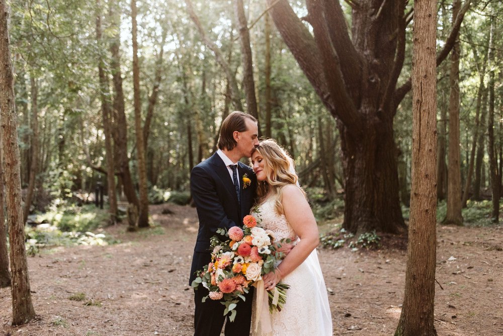 Whispering Springs Romantic Outdoor Wedding